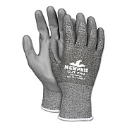 MCR Safety Memphis Cut Pro 92728PU Glove, Black/White/Gray, Medium, Dozen (92728PUM)
