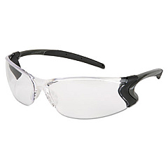 MCR Safety Backdraft Glasses, Frameless, Clear Single Hard Coat Lens (BD110P)