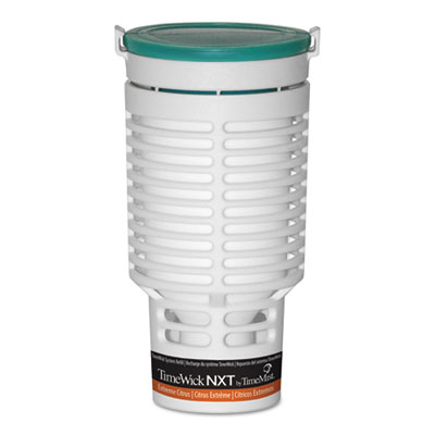 TimeMist TimeWick NXT Continuous Passive Air Freshener Refill, Xtreme Citrus, 0.77 oz, 6/Carton (1049547)