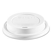 Dart Traveler Cappuccino Style Dome Lid, Polypropylene, Fits 10 oz to 24 oz Hot Cups, White, 1,000/Carton (TLP316PP)