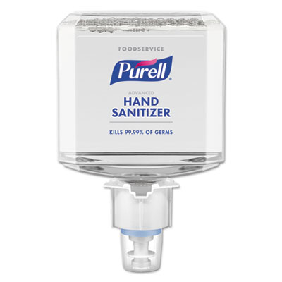 PURELL FOODSERVICE ADVANCED FOAM HAND SANITIZER, 1200 ML, FOR ES6 DISPENSERS, 2/CARTON (645502)