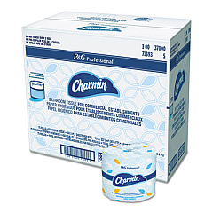 Charmin Commercial Bathroom Tissue,  Individually Wrapped, Septic Safe, 2-Ply, White, 450 Sheets/Roll, 75 Rolls/Carton (71693)