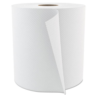 Cascades PRO Select Roll Paper Towels, 1-Ply, 7.9" x 800 ft, White, 6/Carton (H084)