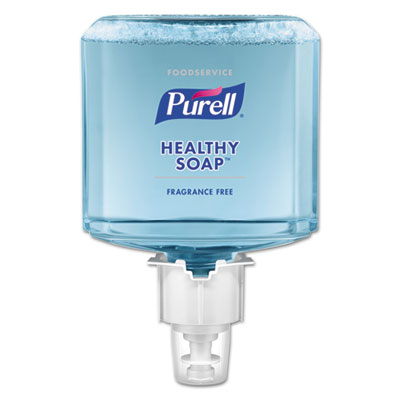 PURELL PROFESSIONAL HEALTHY SOAP MILD FOAM, FRAGRANCE-FREE, 1,200 ML, FOR ES6 DISPENSERS, 2/CARTON (647402)