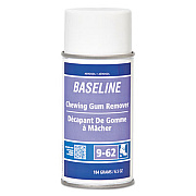 Baseline Chewing Gum Remover, Peach Scent, 6.5 oz Spray Can, 12/Carton (12017)
