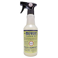 Mrs. Meyer's Multi Purpose Cleaner, Lemon Scent, 16 Oz, Bottle, 6/carton (663026)