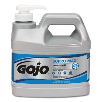 SUPRO MAX Heavy Duty Hand Cleaner, Refill for GOJO PRO TDX 2000 Dispenser, Floral Fragrance, 0.5 gal, 4/Carton (097204CT)