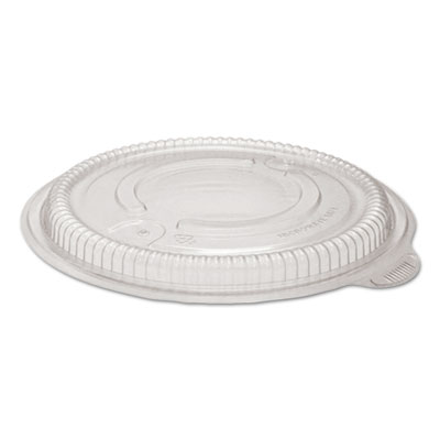 Anchor Packaging MicroRaves Incredi-Bowl Lid, For 18, 24, 32, 48 oz Incredi-Bowls, 8.5" Diameter x 0.63"h, Clear, 150/Carton (4338505)