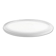 Anchor Packaging MicroLite Deli Tub Lid, Over-Cap Fit, Fits 8-32 oz Containers, 4.56" Diameter x 0.26"h, Clear, 500/Carton (IL409C)