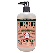 Mrs. Meyer's Clean Day Liquid Hand Soap, Geranium Scent, 12.5 oz, 6/Carton (651332)
