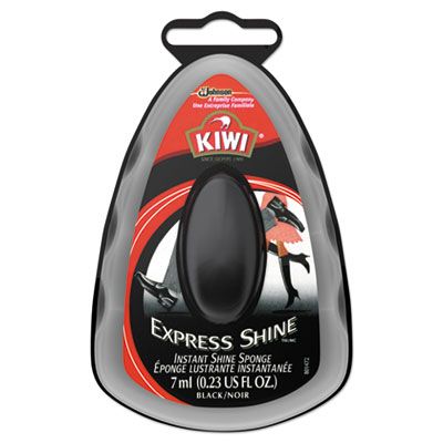 KIWI Express Shine Sponge, Black (643982EA)
