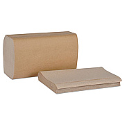 GEN Dairy Towels, 1-Ply, 9.125" x 10.25", Natural, 250/Pack, 16 Packs/Carton (GEN30888)