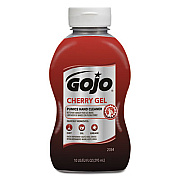 GOJO Cherry Gel Pumice Hand Cleaner, Cherry Scent, 10 oz, 8/Carton (235408)