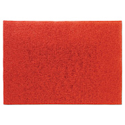 3M Low-Speed Buffer Floor Pads 5100, 28 x 14, Red, 10/Carton (59065)
