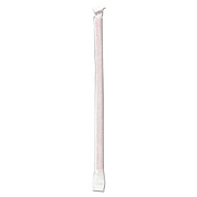 Boardwalk Wrapped Giant Straws, 7.75", Polylpropylene, Red, 2,000/Carton (BWKGSTW775R)