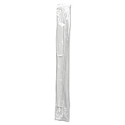 Boardwalk Mediumweight Wrapped Polystyrene Cutlery, Knife, White, 1,000/Carton (BWKKNIMWPSWIW)