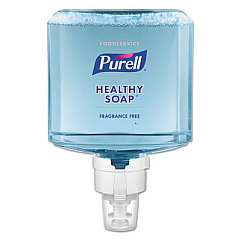 PURELL FOODSERVICE HEALTHY SOAP FRAGRANCE-FREE FOAM ES8 REFILL, 1,200 ML, 2/CARTON (777302)