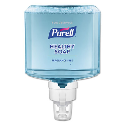 PURELL FOODSERVICE HEALTHY SOAP FRAGRANCE-FREE FOAM ES8 REFILL, 1,200 ML, 2/CARTON (777302)