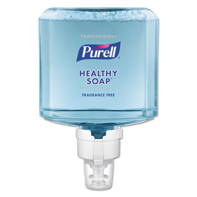 PURELL PROFESSIONAL HEALTHY SOAP MILD FOAM ES8 REFILL, FRAGRANCE-FREE, 1,200 ML, 2/CARTON (777402)