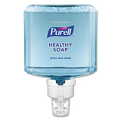 PURELL HEALTHCARE HEALTHY SOAP ULTRA MILD FOAM REFILL FOR ES8 DISPENSERS, CLEAN, 1,200 ML, 2/CARTON (777502)