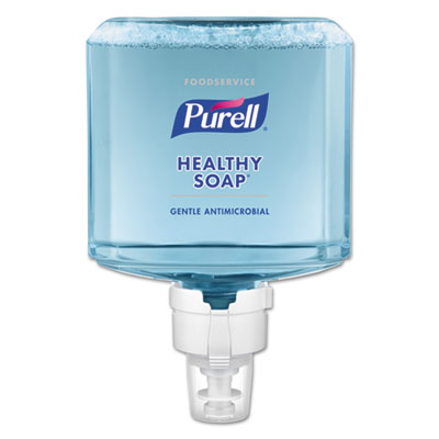 PURELL FOODSERVICE HEALTHY SOAP 0.5% BAK ANTIMICROBIAL FOAM ES8 REFILL, PLUM, 1,200 ML, 2/CARTON (778002)