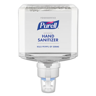 PURELL FOODSERVICE ADVANCED FOAM HAND SANITIZER, 1200 ML, FOR ES8 DISPENSERS, 2/CARTON (775502)