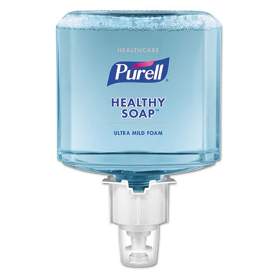 PURELL HEALTHCARE HEALTHY SOAP ULTRAMILD FOAM, FOR ES6 DISPENSERS, CLEAN AND FRESH, 1,200 ML, 2/CARTON (647502)