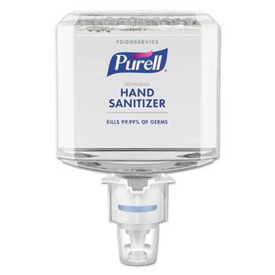 PURELL FOODSERVICE ADVANCED FOAM HAND SANITIZER, 1200 ML, FOR ES4 DISPENSERS, 2/CARTON (505502)