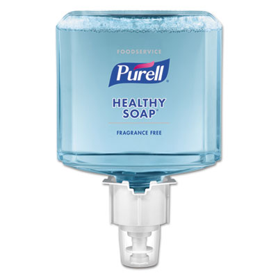 PURELL FOODSERVICE HEALTHY SOAP FOAM. FOR ES4 DISPENSERS, FRAGRANCE-FREE, 1,200 ML, 2/CARTON (507302)