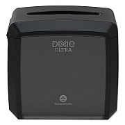 Dixie Tabletop Napkin Dispenser, 7.6 x 6.1 x 7.2, Black (54527A)