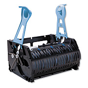 Scott Pro Mod Manual Hard Roll Towel Dispenser Module, 9.63 x 13.38 x 8.13, Black/Blue (34359)
