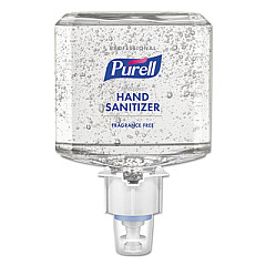 PURELL Professional Advanced Gel Hand Sanitizer Fragrance Free, For ES8 Dispenser, 2/Carton (776002)