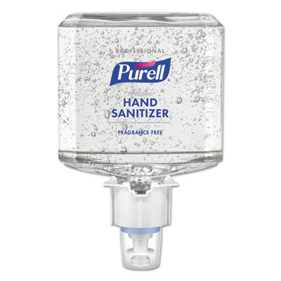 PURELL Professional Advanced Gel Hand Sanitizer Fragrance Free, For ES8 Dispenser, 2/Carton (776002)