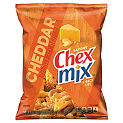 Chex Mix, Cheddar Flavor Trail Mix, 3.75 oz Bag, 8/Box (SN14839)