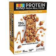 KIND Protein Bars, Toasted Caramel Nut, 1.76 oz, 12/Pack (26041)