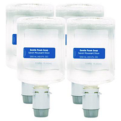 Georgia Pacific Professional Pacific Blue Ultra Foam Soap Manual Dispenser Refill, Fragrance-Free, 1,200 mL, 4/Carton (43714)