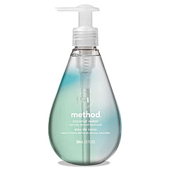 Method Gel Hand Wash, Coconut Waters, 12 oz Pump Bottle (01853)