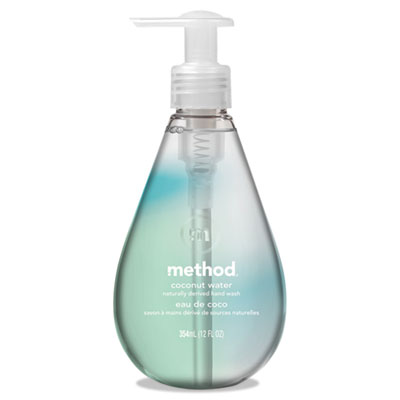 Method Gel Hand Wash, Coconut Waters, 12 oz Pump Bottle (01853)
