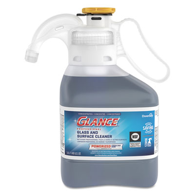 Diversey Concentrated Glance Professional Glass and Surface Cleaner, 47.3 oz Bottle (CBD540502)