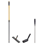 Rubbermaid Commercial MAXIMIZER QUICK CHANGE CLEANING KIT, 37" LENGTH, BLACK (2018805)