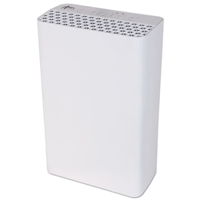 Alera 3-Speed HEPA Air Purifier, 215 sq ft Room Capacity, White (ALEAP101W)