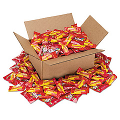 Office Snax Candy Assortments, Skittles/Starburst, 5 lb Box (00631)