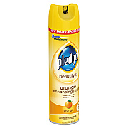 Pledge Furniture Polish, Orange Clean Scent, 9.7 Oz Aerosol, 12/ct (697834)