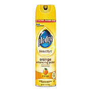 Pledge Furniture Polish, Orange Clean Scent, 9.7 oz Aerosol Spray (323148EA)