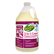 OdoBan Earth Choice 3-N-1 Carpet Cleaner, 128 oz Bottle, Unscented, 4/CT (9602B62G4)