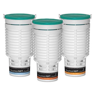 TimeMist TimeWick NXT Continuous Passive Air Freshener Refill, Variety Pack, 0.77 oz, 6/Carton (1049713)