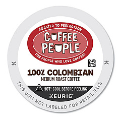 Coffee People 7586 100% Colombian K-Cup