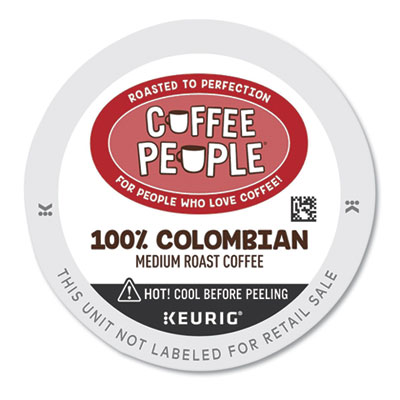 Coffee People 7586 100% Colombian K-Cup