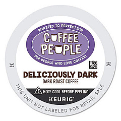 Coffee People 7608 Deliciously Dark K-Cup