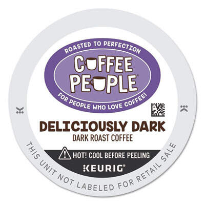 Coffee People 7608 Deliciously Dark K-Cup